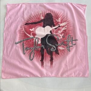 Taylor Swift Pink Graphic Concert Bandana Merch
